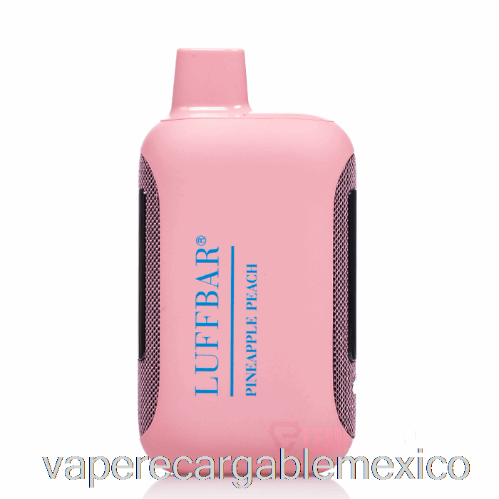 Vape Recargable Luffbar Dualmente 20000 Desechable Piña Melocotón